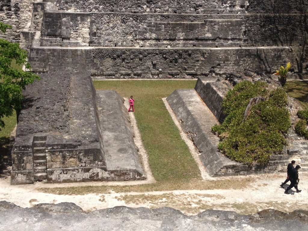 Ball court at Tikal