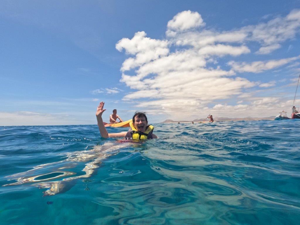 Catamaran trip to Isla de Lobos