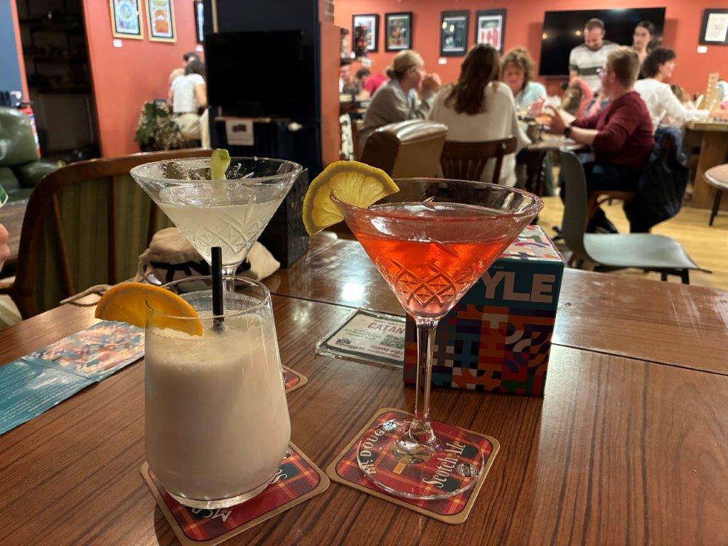 Cocktails at Les Dés Raisonnables, Amiens