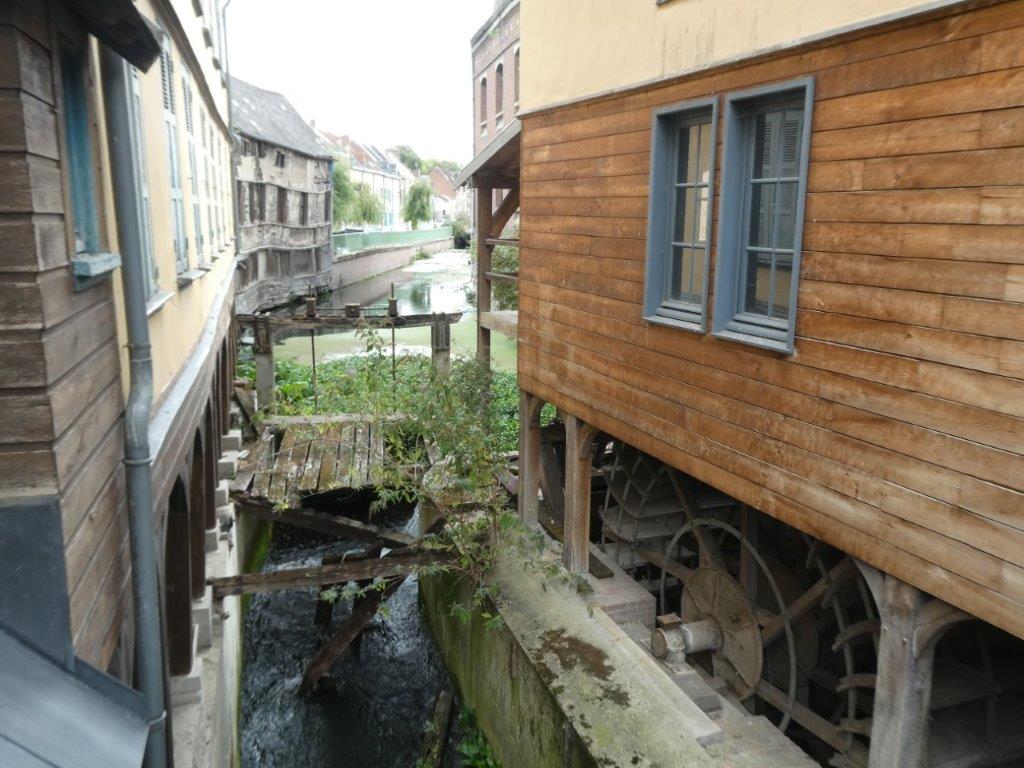 Remnants of a watermill in Saint-Leu, Amiens