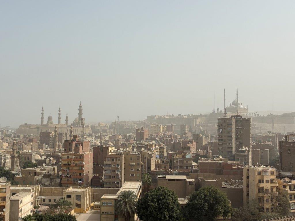 View from the roof of the Mosque of Ibn Tulun, Cairo