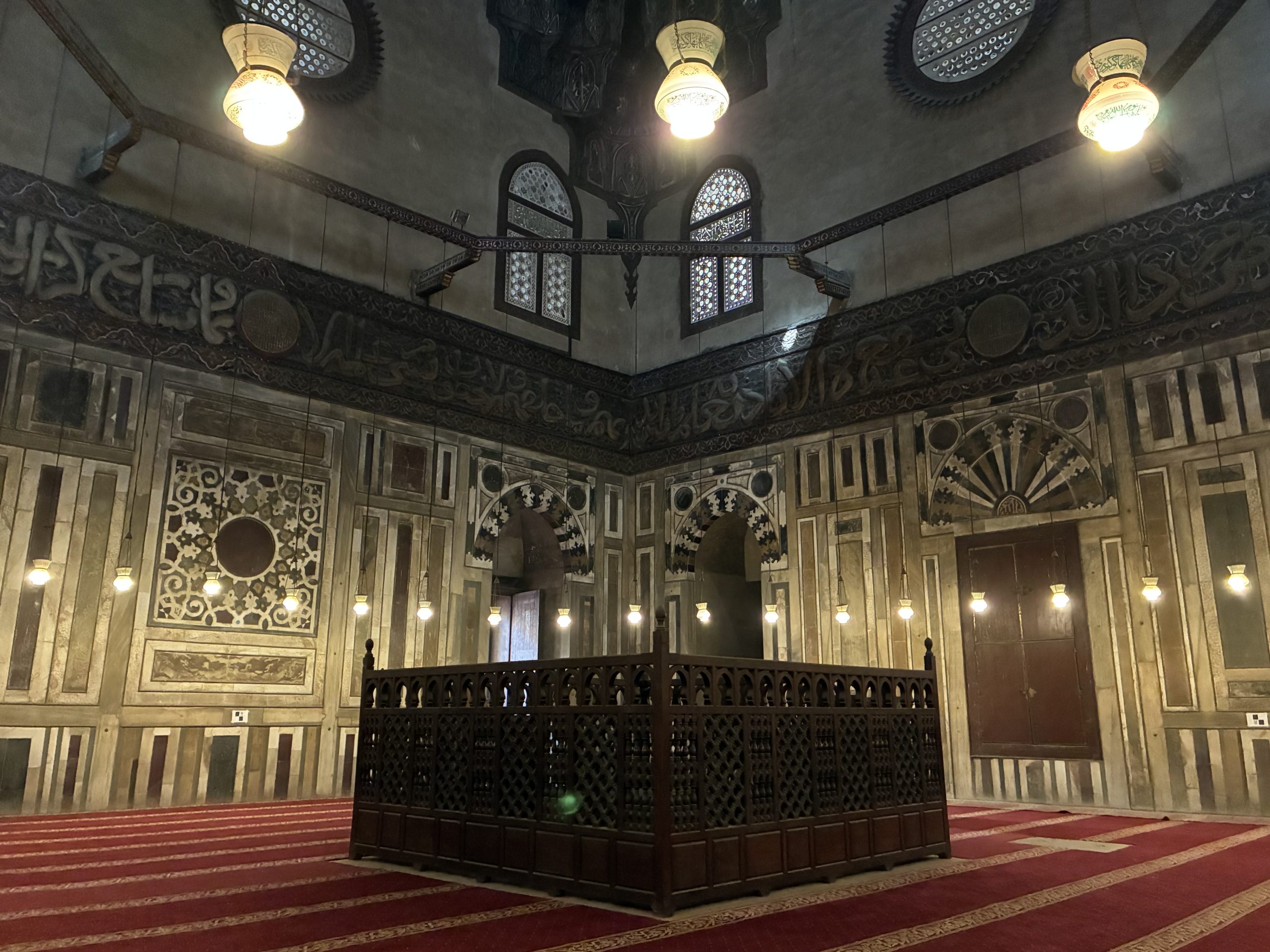 Mausoleum at the Mosque-Madrasa of Sultan Hasan, Cairo