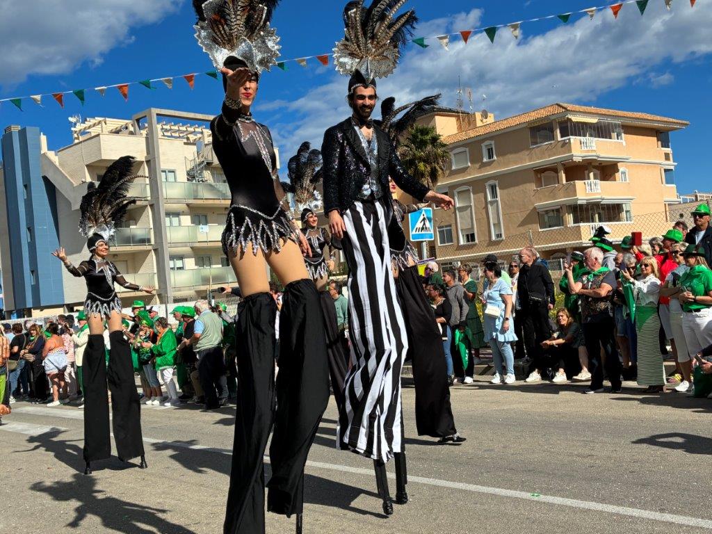 St Patrick's Day Parade, Cabo Roig
