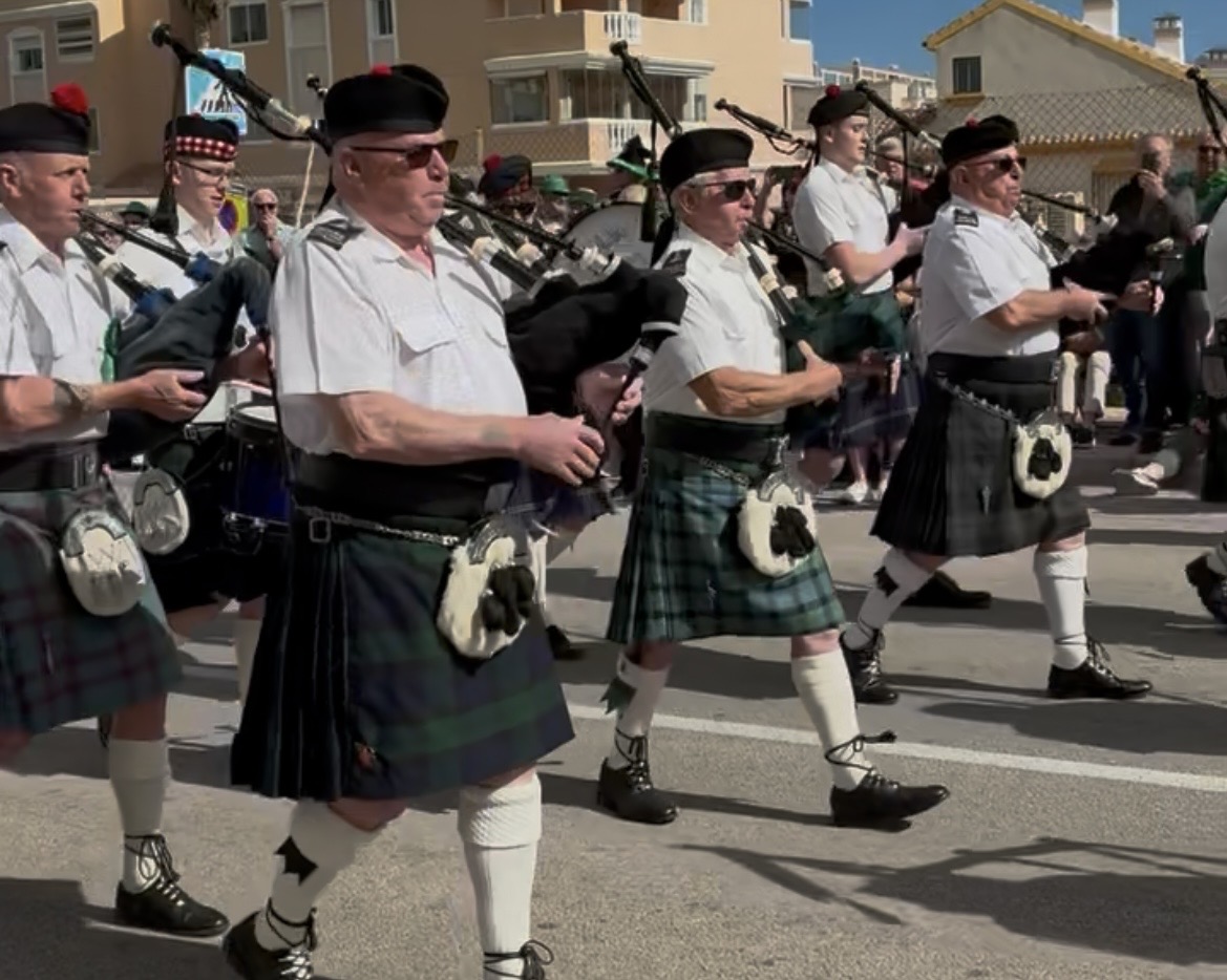 St Patrick's Day Parade, Cabo Roig