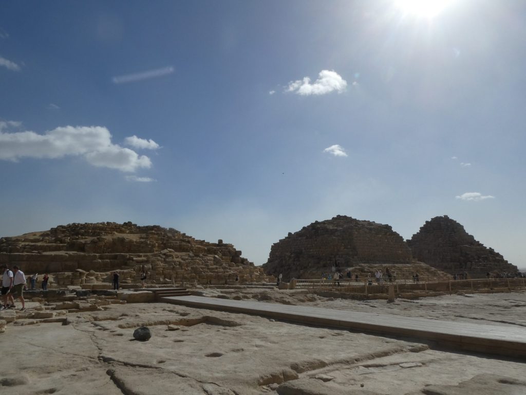 Queens' Pyramids at Giza