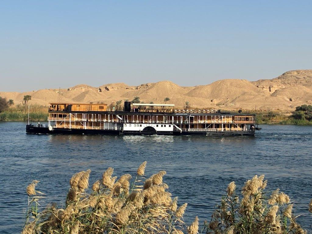 Agatha Christie boat, Egypt