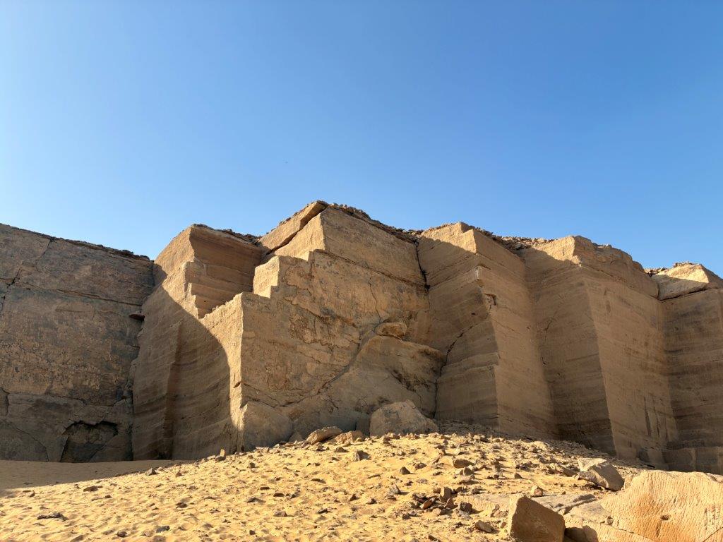 El Selsela sandstone quarry, Egypt