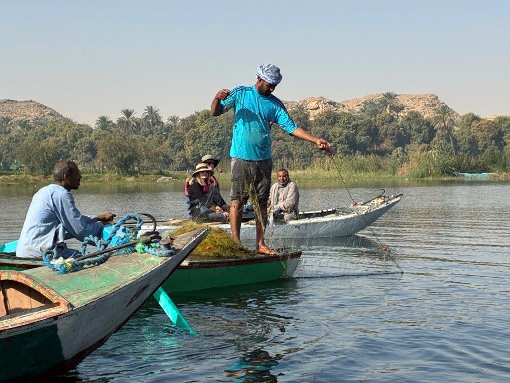 Fishing off Bisaw Island, Egypt