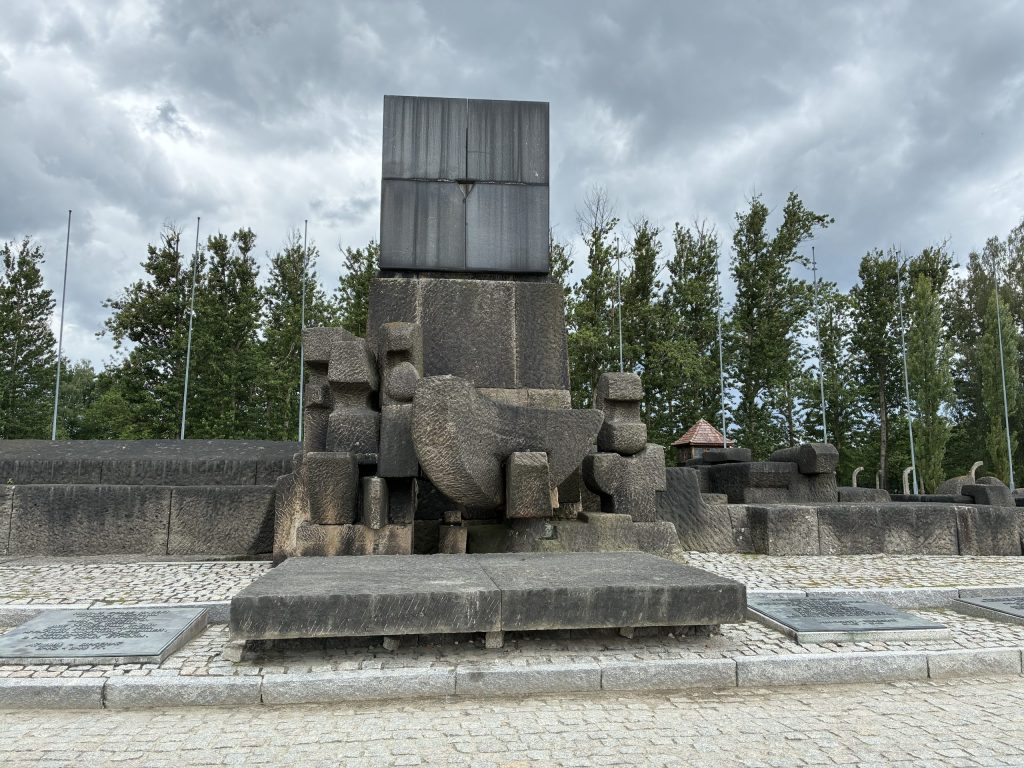 Memorial at Auschwitz II-Birkenau