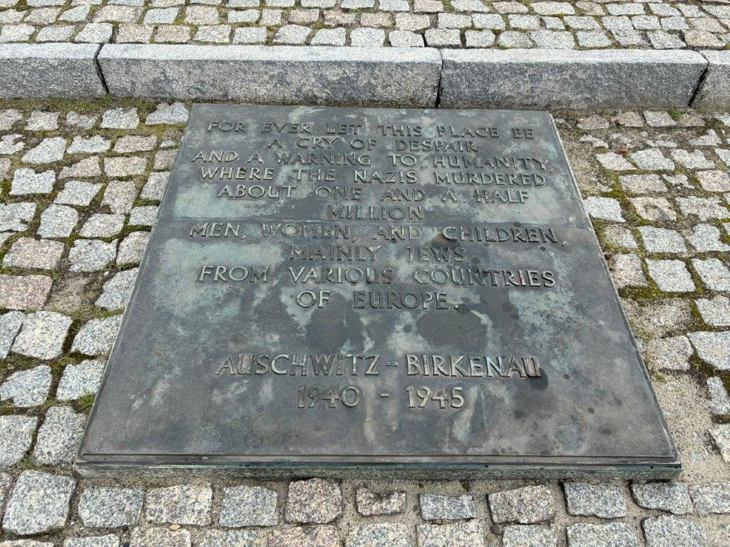 Memorial at Auschwitz II-Birkenau
