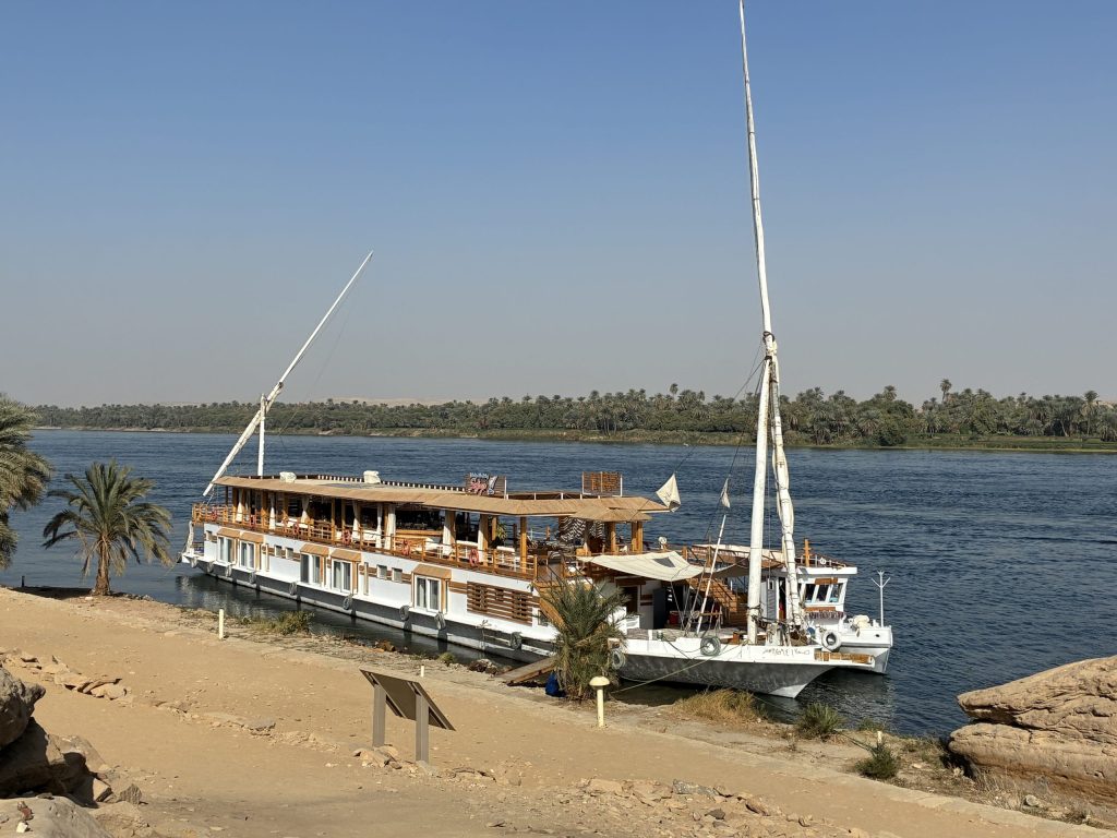Dahabiya on the Nile